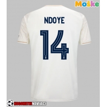 Moške Nogometnih dresov Nottingham Forest Dan Ndoye #14 Gostujoči 2025-26 Kratki rokavi